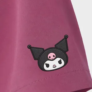 Kuromi embroidered on the sleeve of Berry Bite