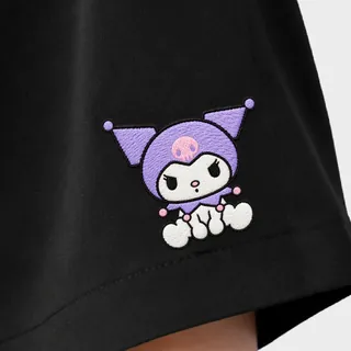 Kuromi embroidered on the sleeve of Midnight Mode